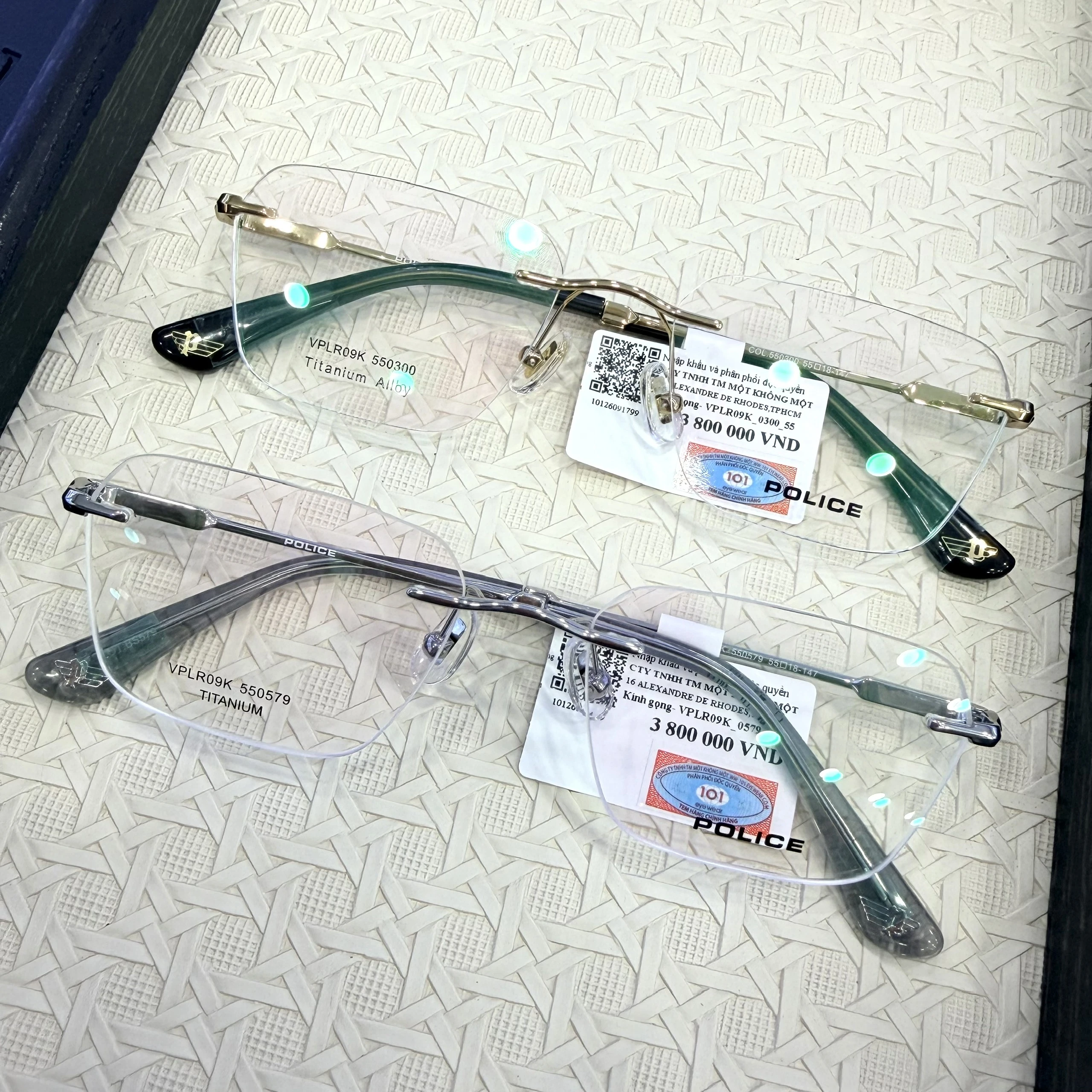 GỌNG KÍNH POLICE VPLR09K
