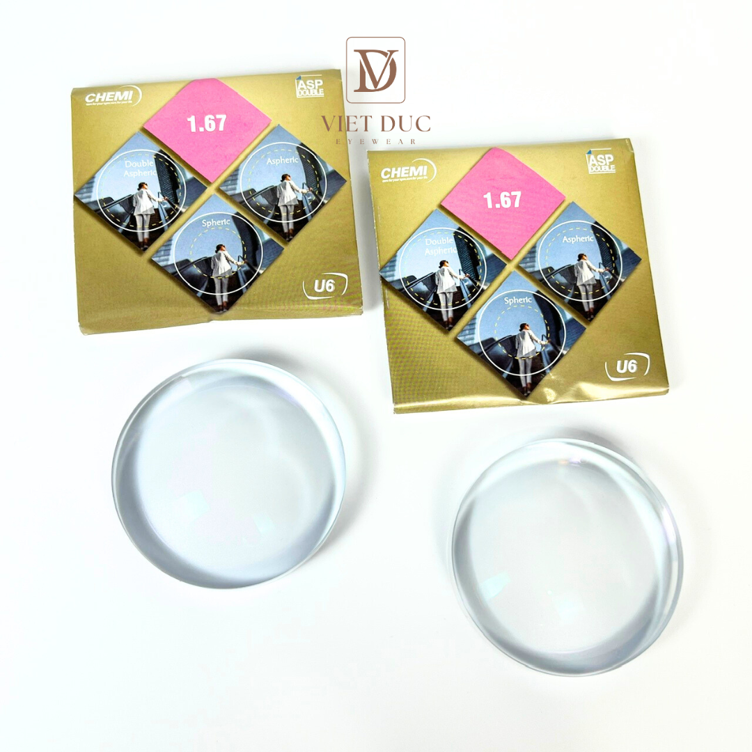 Tròng Kính Phi Cầu Hai Mặt Chemi Double Aspheric