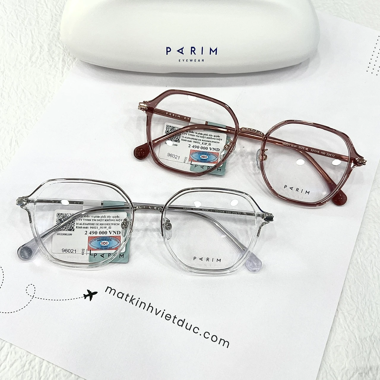 Gọng Kính Parim Clip-On 96021