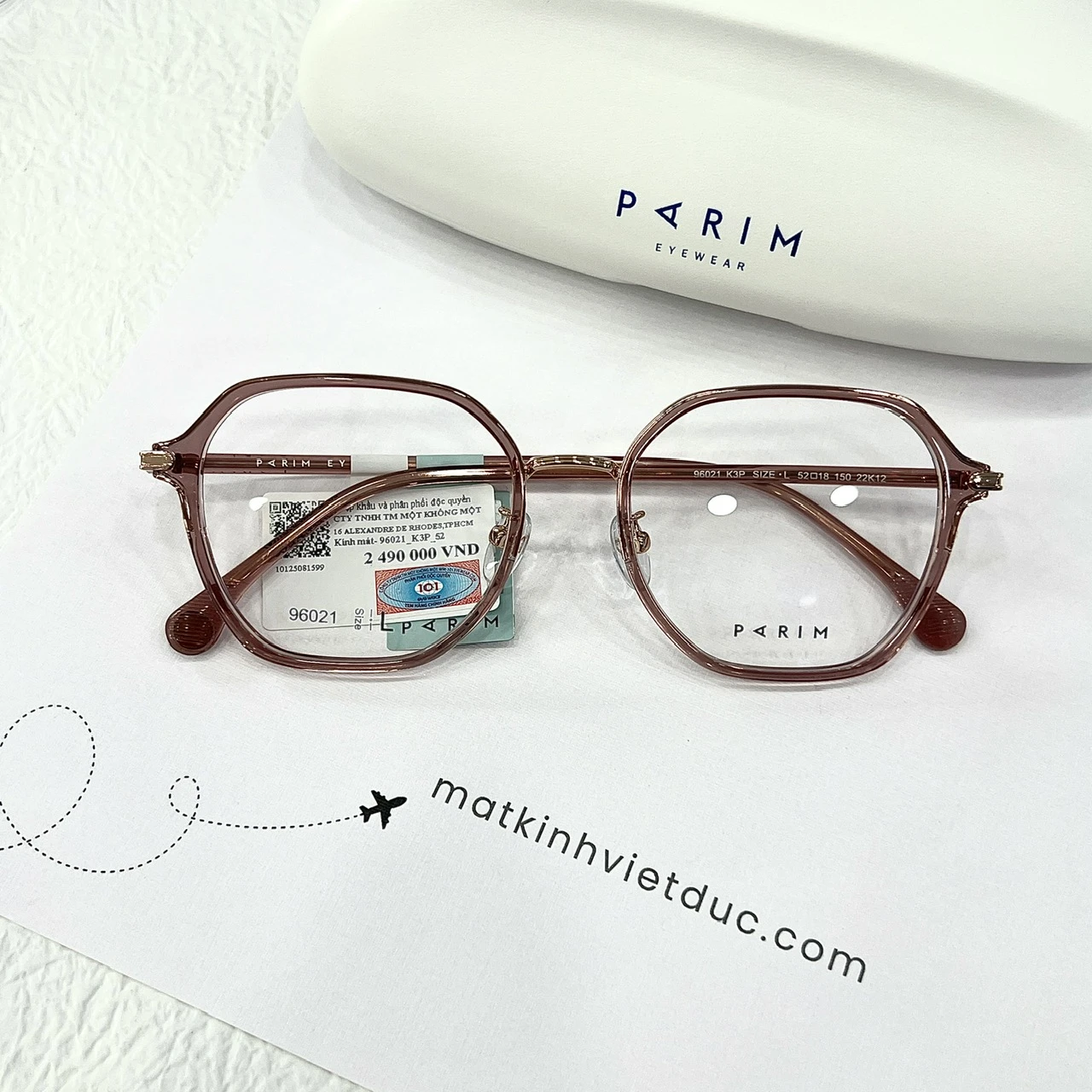 Gọng Kính Parim Clip-On 96021 4 Gọng Kính Parim Clip-On 96021 - Ảnh 4