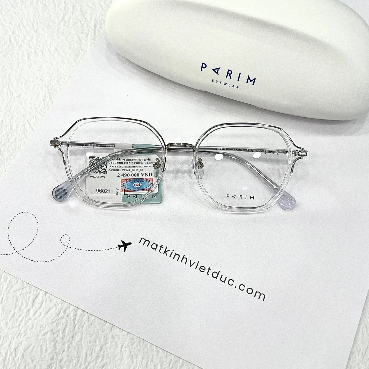 Gọng Kính Parim Clip-On 96021 3 Gọng Kính Parim Clip-On 96021 - Ảnh 3